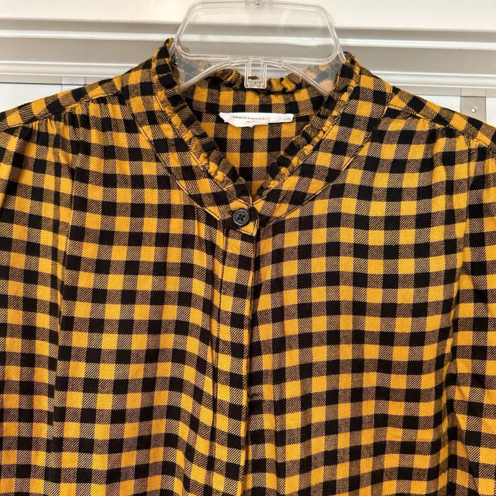 beachlunchlounge feminine flannel top